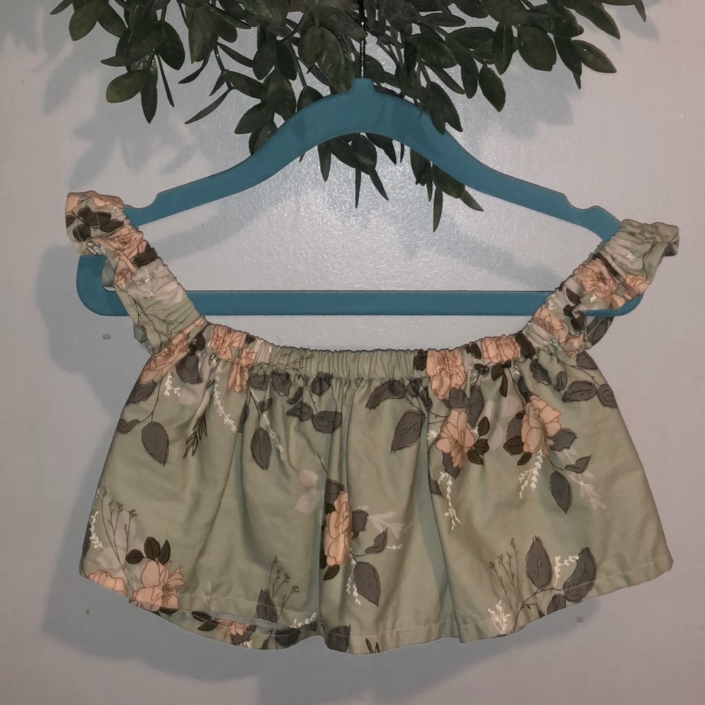 Handmade toddler cropped top!